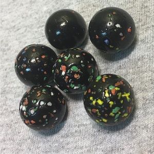 Lot of 6 Vintage Destroyer Marbles